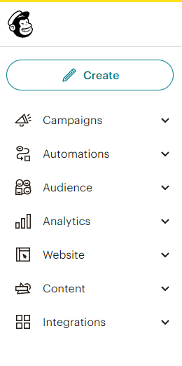 kreiranje kampanje mailchimp