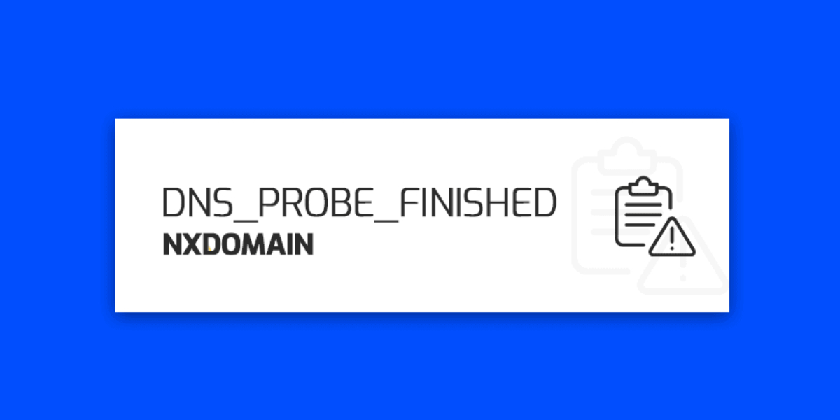 Greška DNS_PROBE_FINISHED_NXDOMAIN prikazana na ekranu browsera, koja označava da rs domen nije pronađen u DNS sistemu.