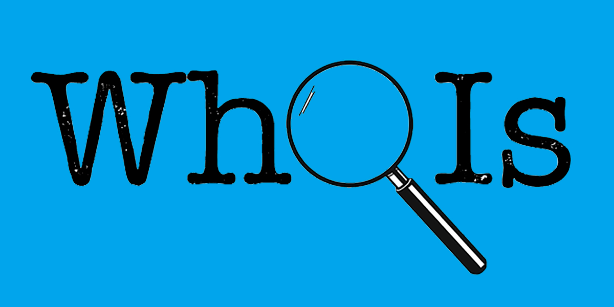 WHOIS pretraga domena – ilustracija sa lupom