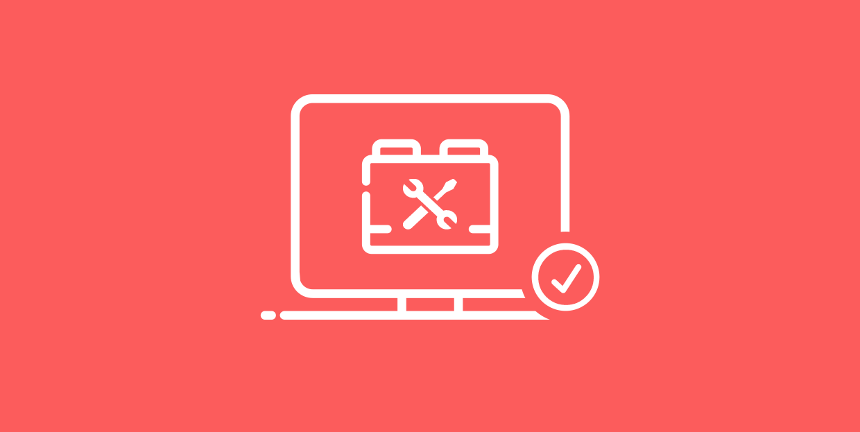 Ikona alata za administraciju i održavanje web hostinga