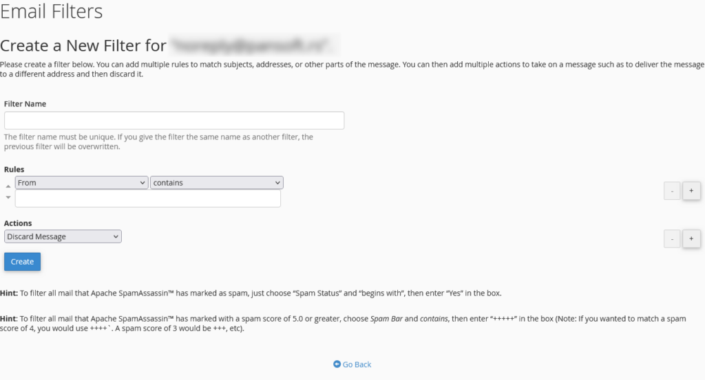 pravljenje novog filtera