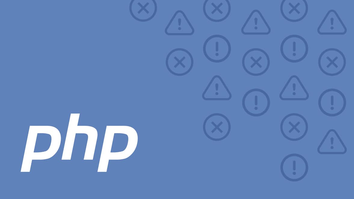 php greške